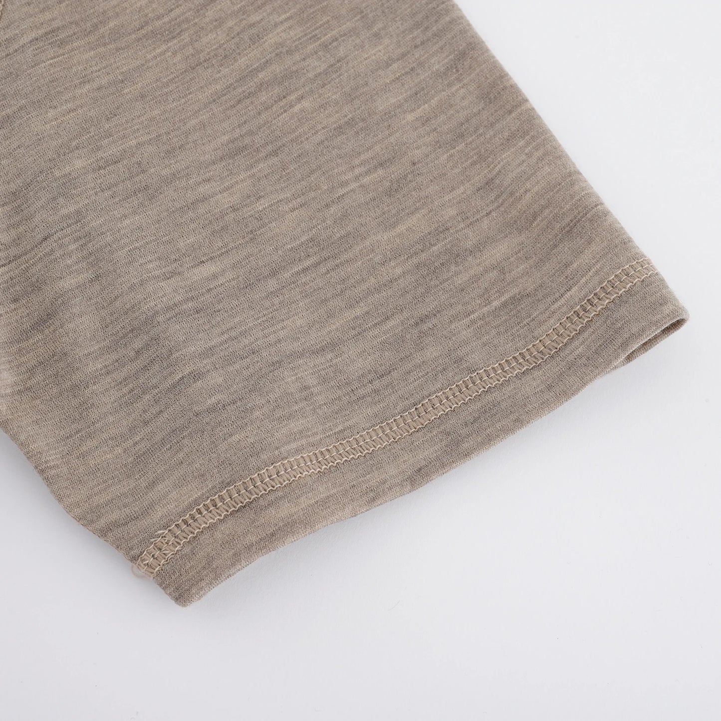 Obrius Men Cotton T-shirt in Khaki
