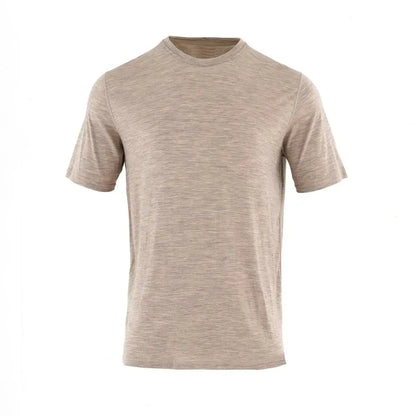 Obrius Men Cotton T-shirt in Khaki