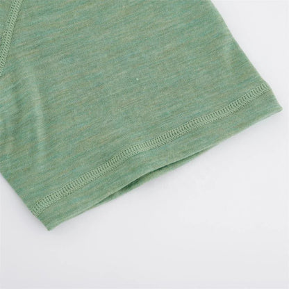 Obrius Men Cotton T-shirt in Green